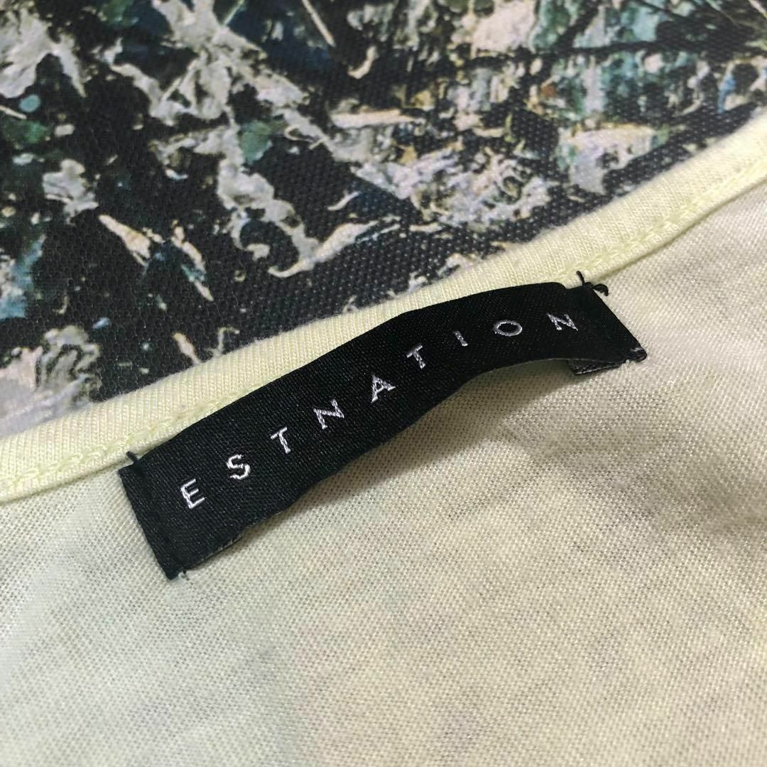 ESTNATION(エストネーション)の【美品】エストネーション-ESTNATION-ノースリーブカットソー サイズM レディースのトップス(カットソー(半袖/袖なし))の商品写真