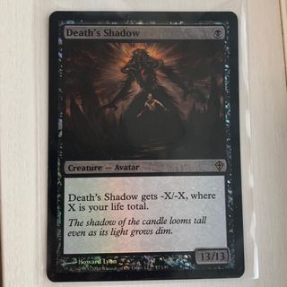 マジックザギャザリング(マジック：ザ・ギャザリング)のMTG  死の影 foil 英語版(Death's Shadow)(シングルカード)