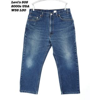 リーバイス(Levi's)のLevi's 505 INDIGO DENIM PANTS USA 2000s(デニム/ジーンズ)