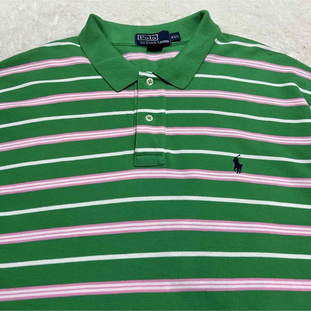 POLO RALPH LAUREN(ポロラルフローレン)のPolo by Ralph Lauren ポロシャツ　マルチカラー　メンズXXL メンズのトップス(ポロシャツ)の商品写真