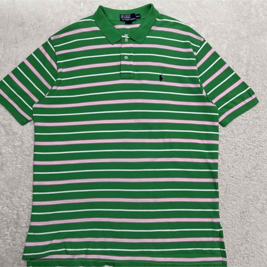 POLO RALPH LAUREN(ポロラルフローレン)のPolo by Ralph Lauren ポロシャツ　マルチカラー　メンズXXL メンズのトップス(ポロシャツ)の商品写真