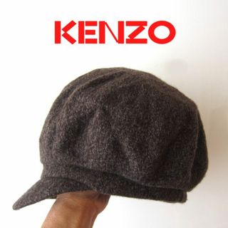 ケンゾー(KENZO)の美品　KENZO／ケンゾー★　ウール混　キャスケット(キャスケット)