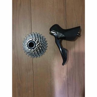 シマノ(SHIMANO)のロードバイク デュラエース sti 9001 左レバー 9000スプロケット(パーツ)