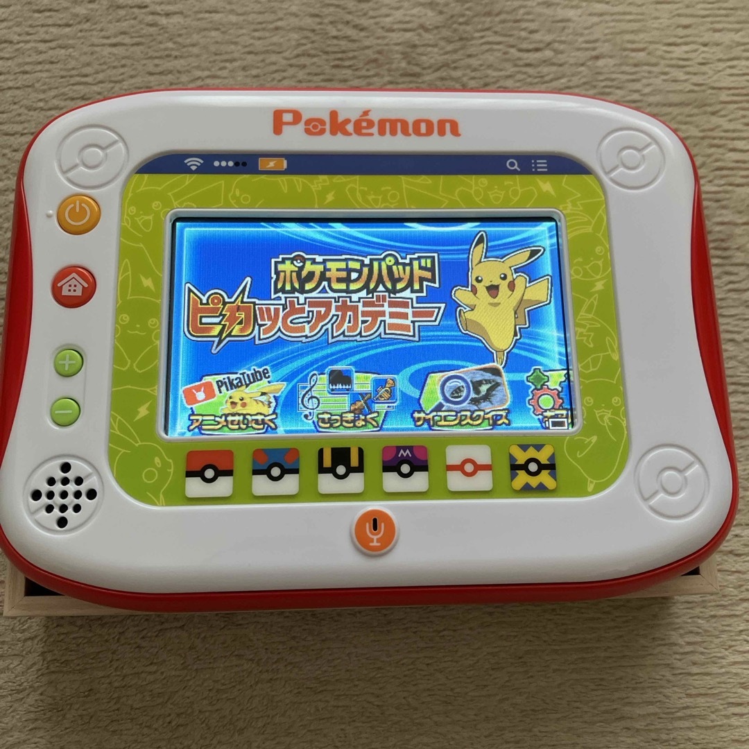 Takara Tomy(タカラトミー)のポケットモンスター ポケモンパッド ピカッとアカデミー　ポケモン　タブレット キッズ/ベビー/マタニティのおもちゃ(知育玩具)の商品写真