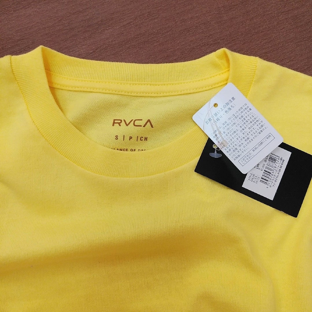 RVCA(ルーカ)の[新品] RVCA ルーカ Tシャツ BOXロゴ ビッグシルエット Sサイズ レディースのトップス(Tシャツ(半袖/袖なし))の商品写真