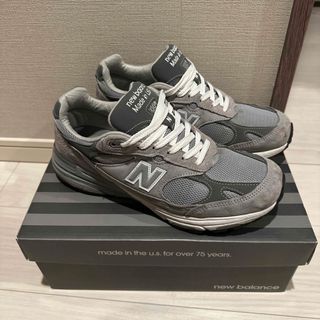 ニューバランス(New Balance)のニューバランス993 グレー　28センチ(スニーカー)