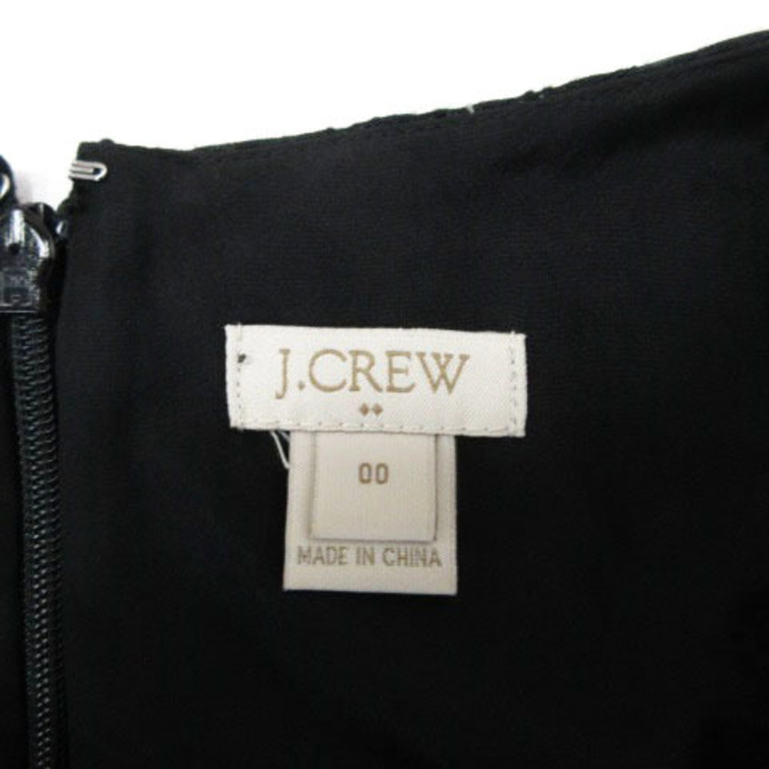 J.Crew(ジェイクルー)のジェイクルー J.CREW ノースリーブ ワンピース 00 ブラック レディースのワンピース(その他)の商品写真