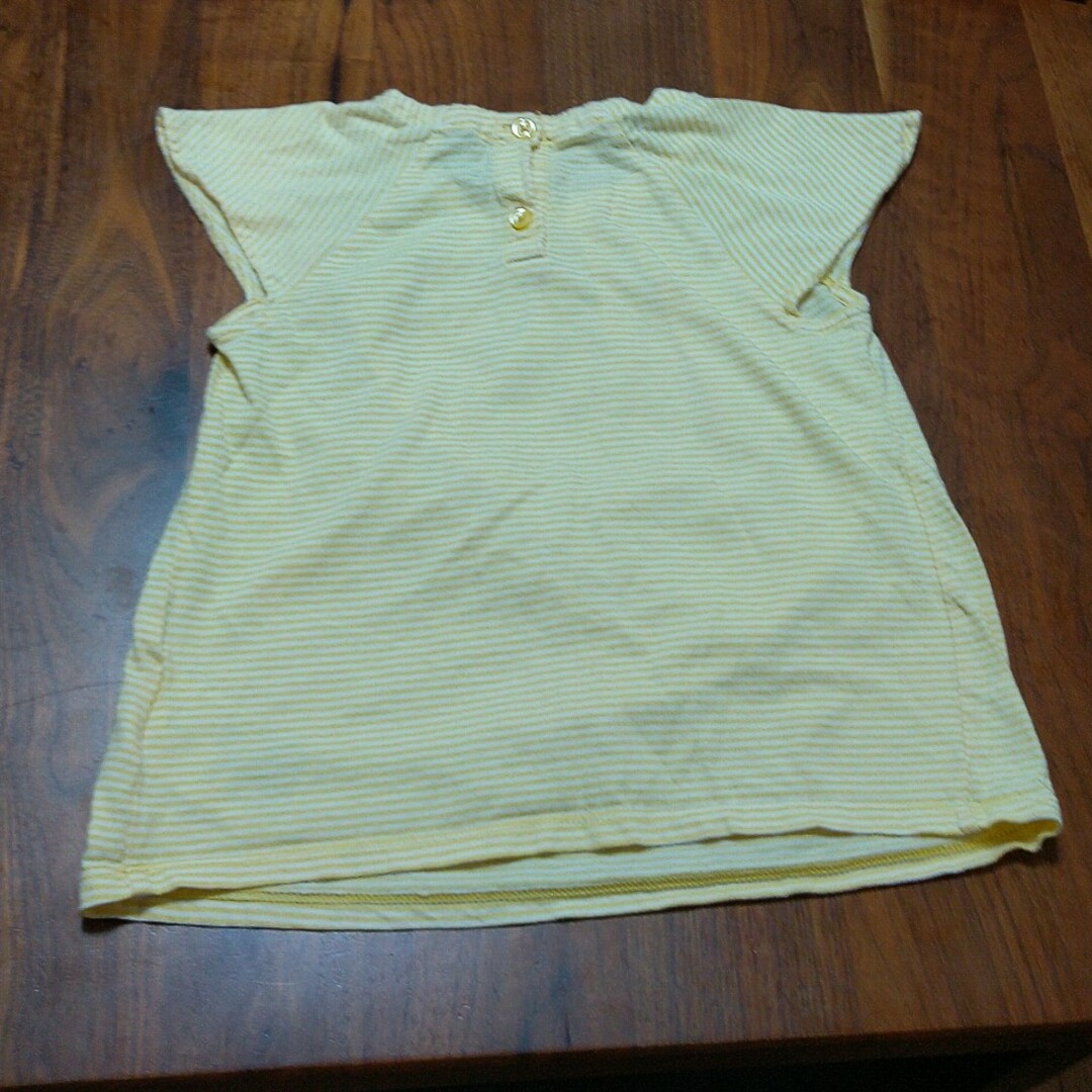 babyGAP(ベビーギャップ)のbabyGap ボーダーTシャツ 110 キッズ/ベビー/マタニティのキッズ服女の子用(90cm~)(Tシャツ/カットソー)の商品写真