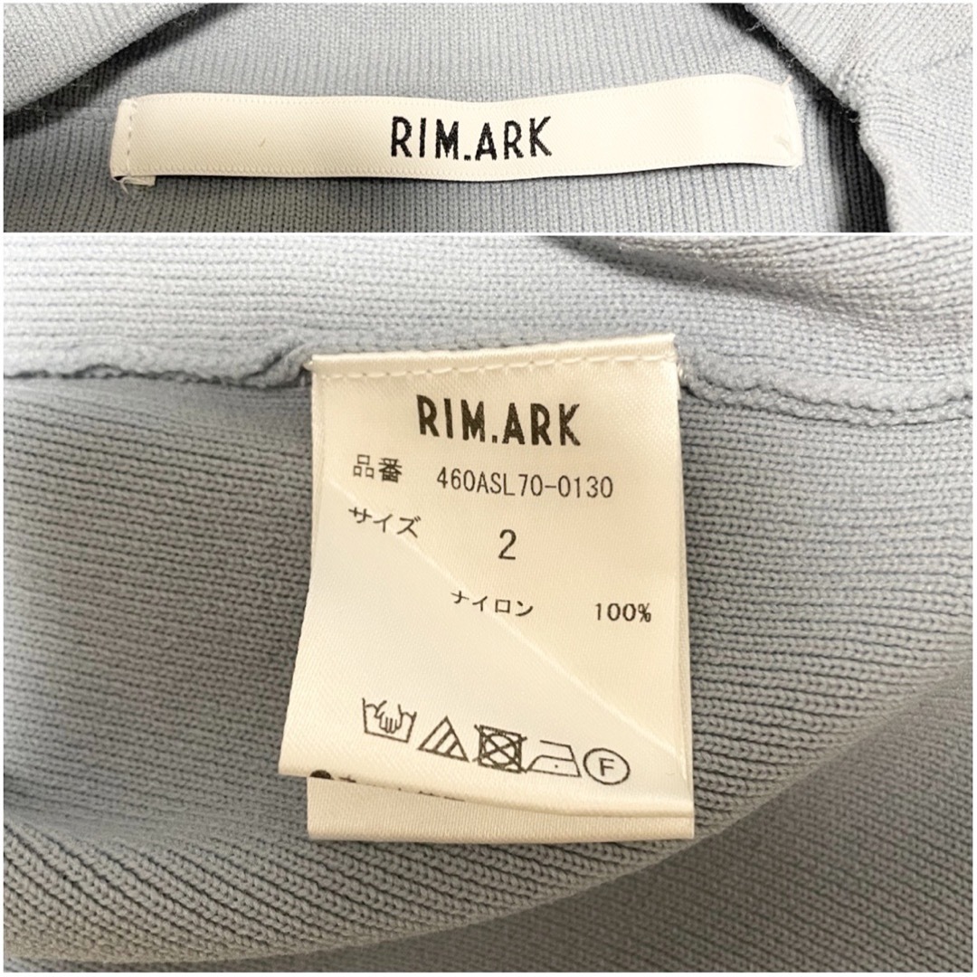 RIM.ARK(リムアーク)の専用。RIM.ARK(リムアーク) スクエアニットベスト　moussy KBF レディースのトップス(ベスト/ジレ)の商品写真