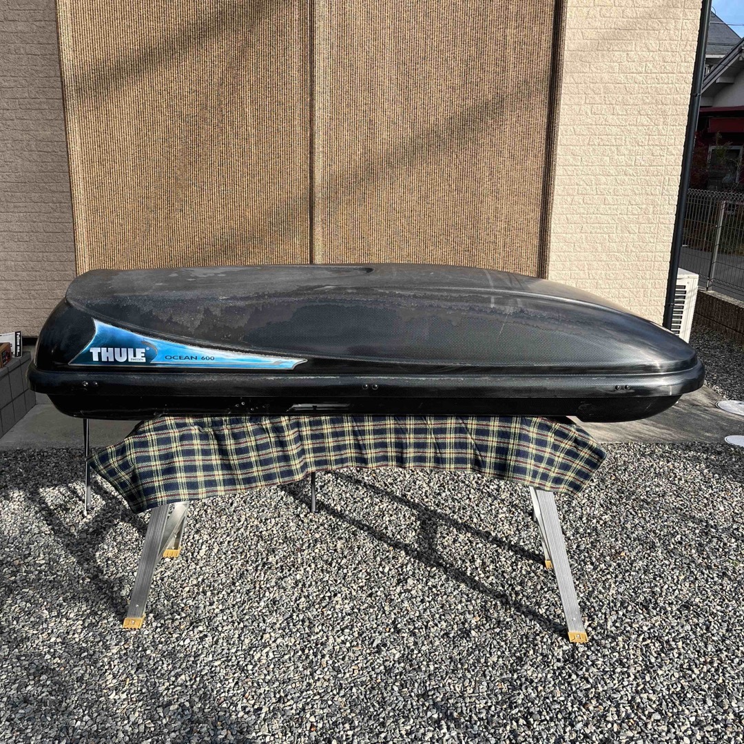 THULE(スーリー)のThule  ルーフバックOCEAN 600 中古 自動車/バイクの自動車(車外アクセサリ)の商品写真