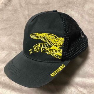 アンチヒーロー(ANTIHERO)のANTIHERO MESH CAP 米国製 VINTAGE(キャップ)