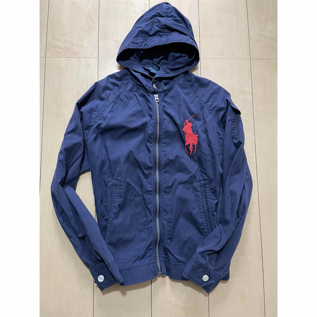 POLO RALPH LAUREN - 18本物ラルフローレンの紺系ビックポニーのジップ ...