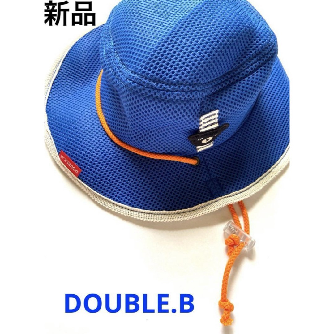 DOUBLE.B(ダブルビー)のミキハウス　ダブルビー　帽子　新品 キッズ/ベビー/マタニティのこども用ファッション小物(帽子)の商品写真