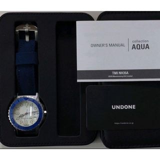 アンダーン(UNDONE)のUNDONE aqua  アンダーン 自動巻 NH35 59.400円　おまけ(腕時計(アナログ))