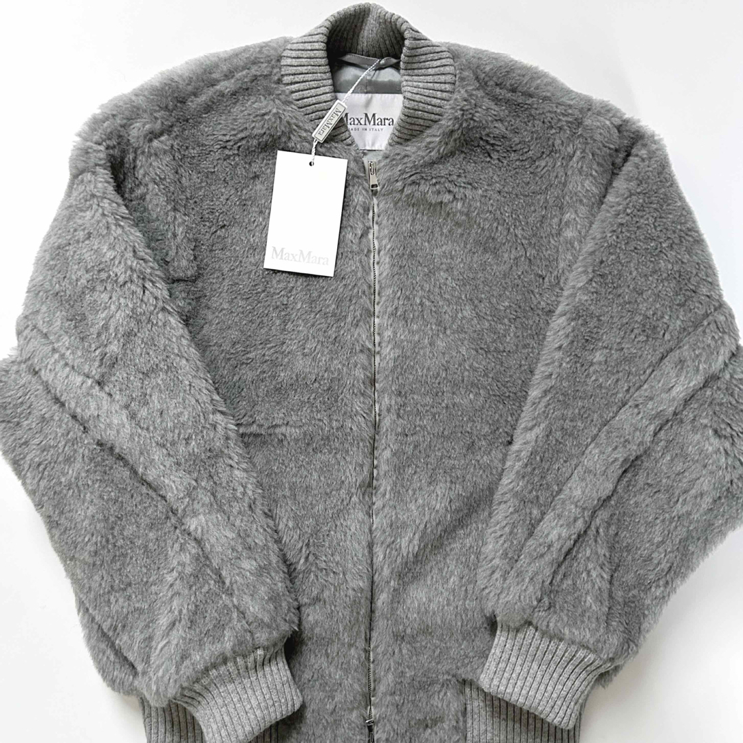 新品 Max Mara マックスマーラ テディ テディベア ボンバージャケット 新品 Max Mara マックスマーラ テディ テディベア ボンバージャケット