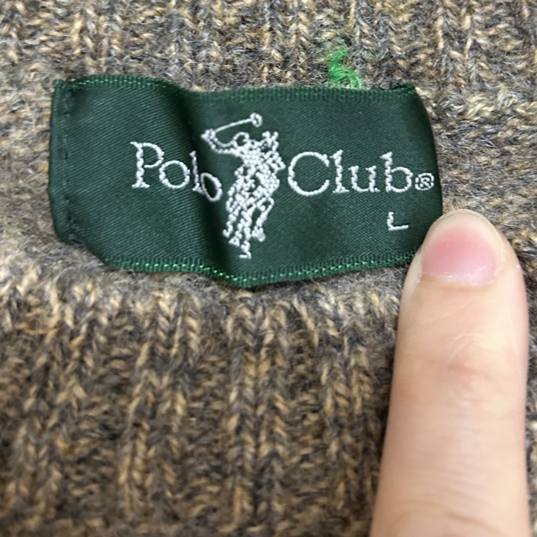 POLO（RALPH LAUREN）(ポロ)のpolo club  ralph lauren ニット レディースのトップス(ニット/セーター)の商品写真