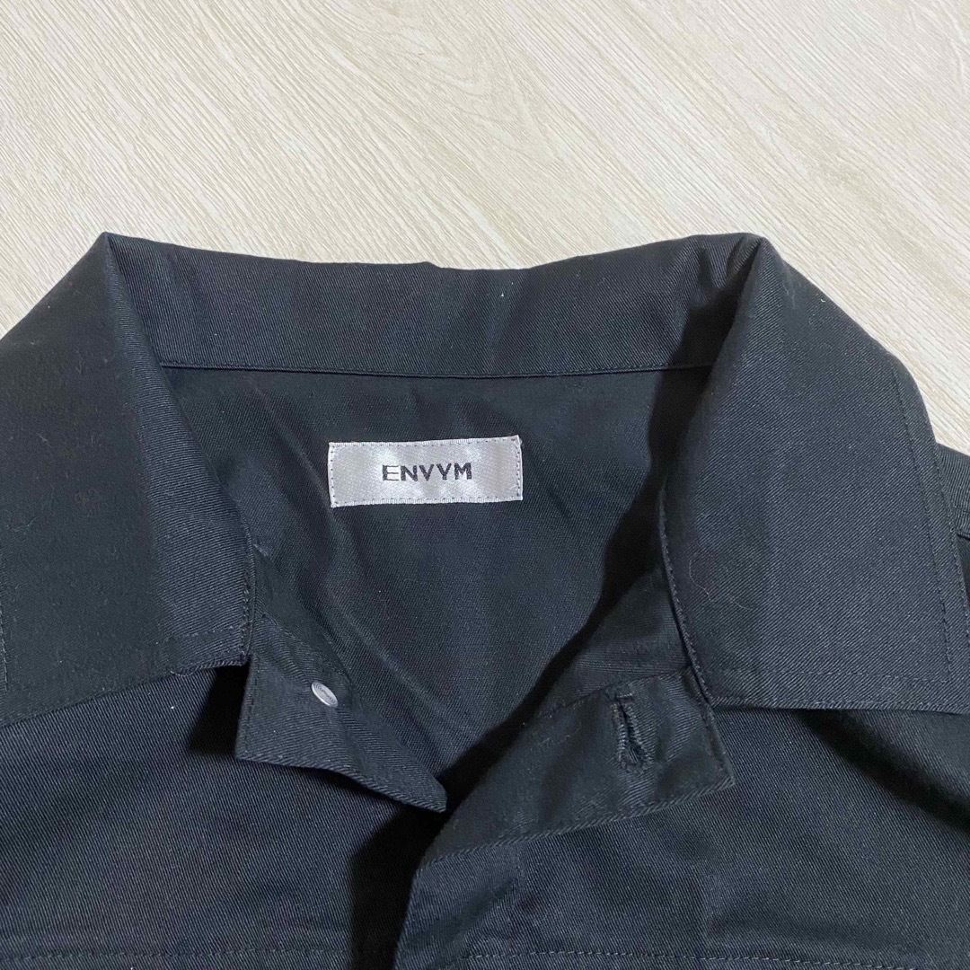 ENVYM(アンビー)の新品❣️ENVYM ツイルジャケット グリーンパークス レディースのジャケット/アウター(Gジャン/デニムジャケット)の商品写真