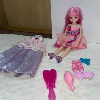 リカチャン(リカちゃん)のリカちゃん　人形　ドレス　靴　その他小物(ぬいぐるみ/人形)