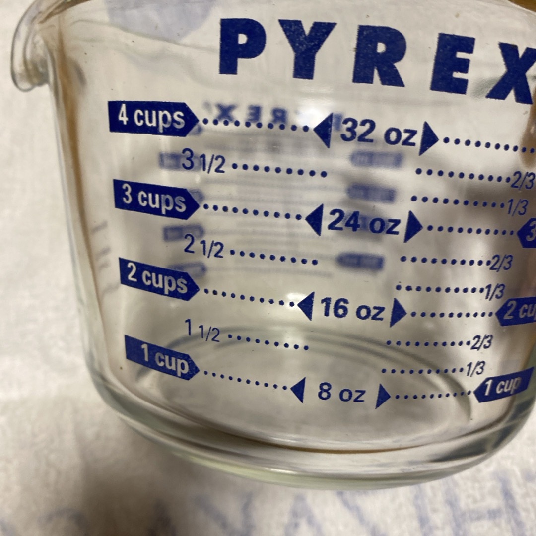 Pyrex(パイレックス)のパイレックス　4cups インテリア/住まい/日用品のキッチン/食器(容器)の商品写真