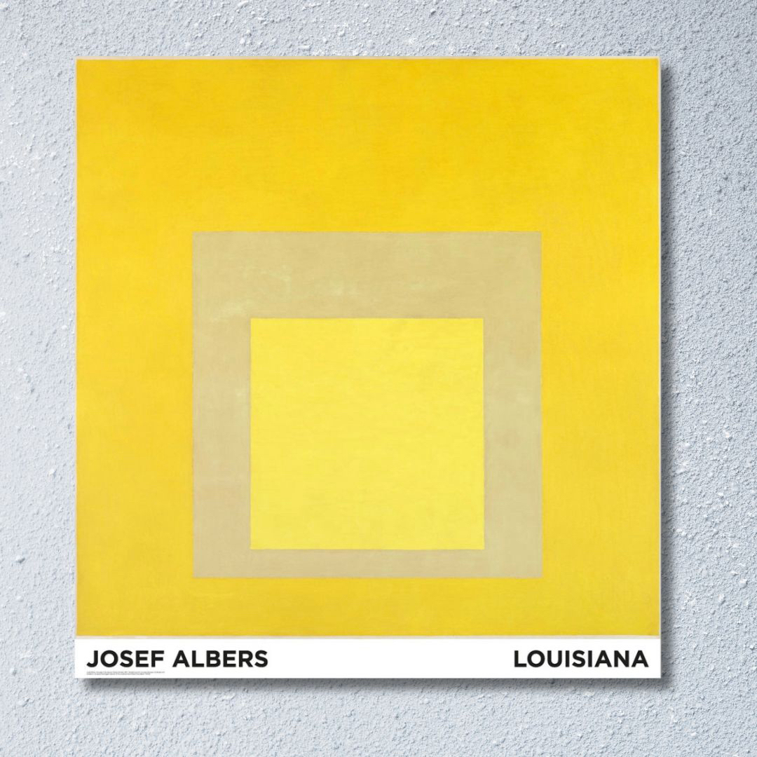 国内未入荷 Josef Albers Yellow Climate Poster エンタメ/ホビーの美術品/アンティーク(絵画/タペストリー)の商品写真