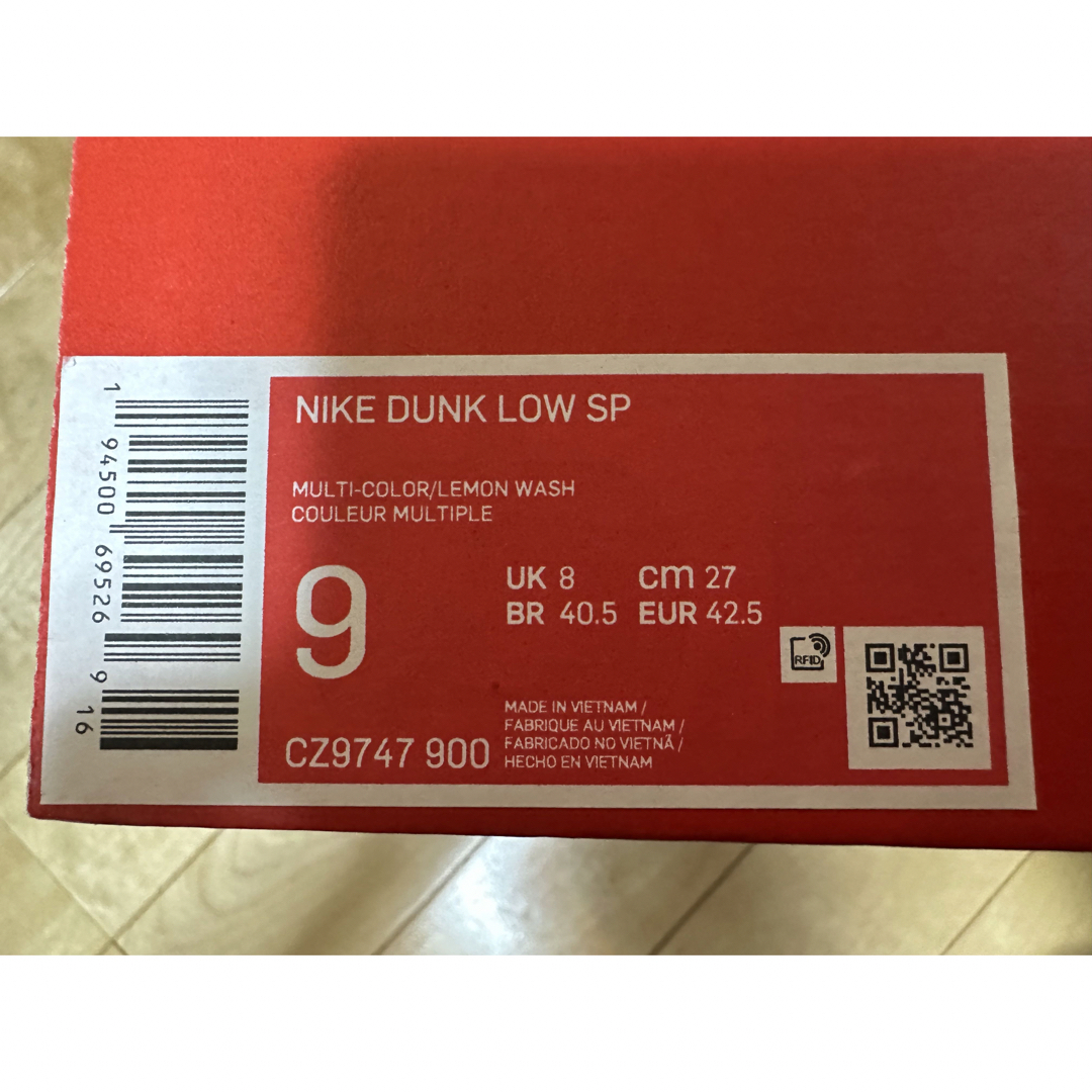 NIKE(ナイキ)のNike DUNK LOW SP マルチカラー 27.0新品 メンズの靴/シューズ(スニーカー)の商品写真