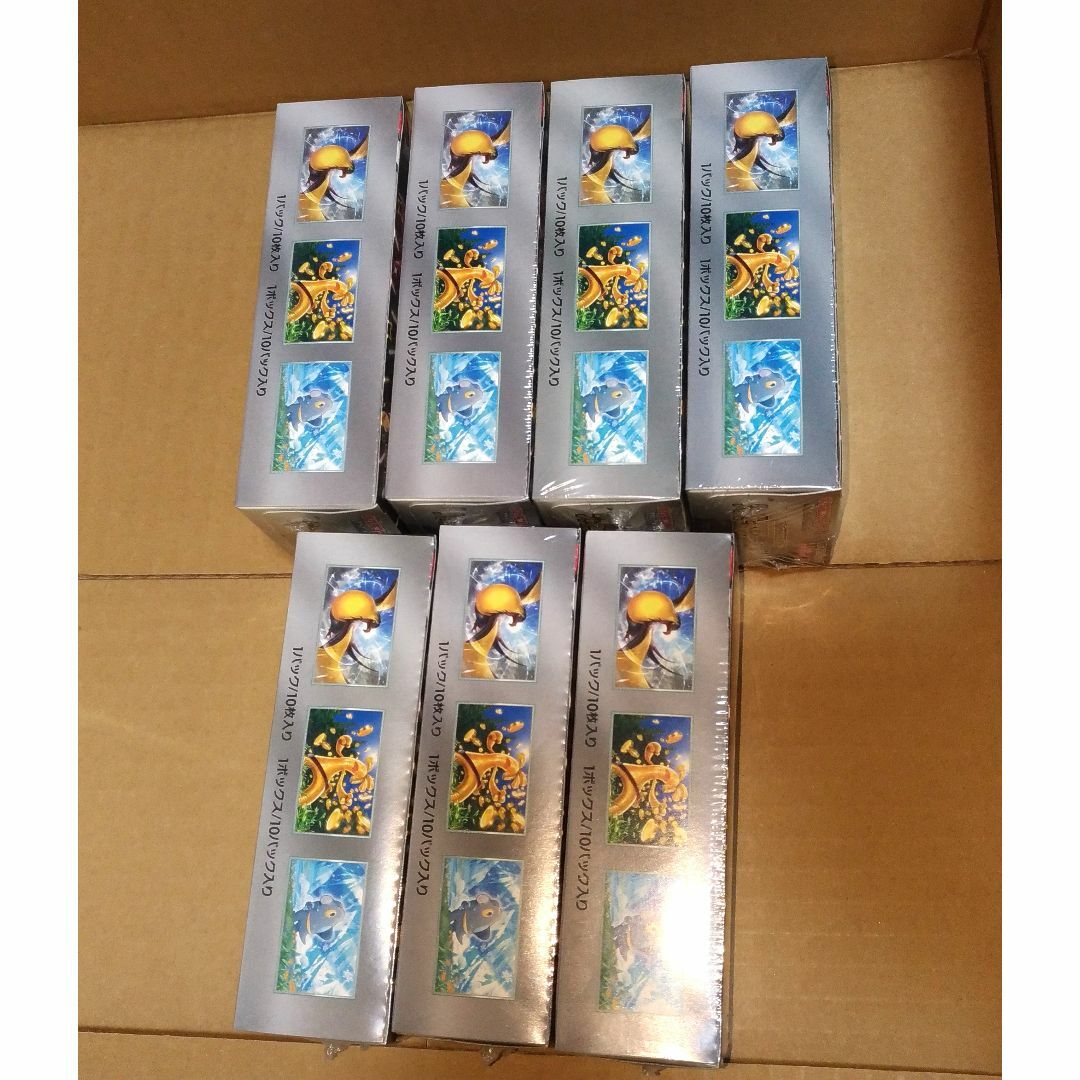 7BOX】新品未開封 ポケカ シャイニートレジャーex シュリンク付 7BOX】新品未開封 ポケカ シャイニートレジャーex シュリンク付