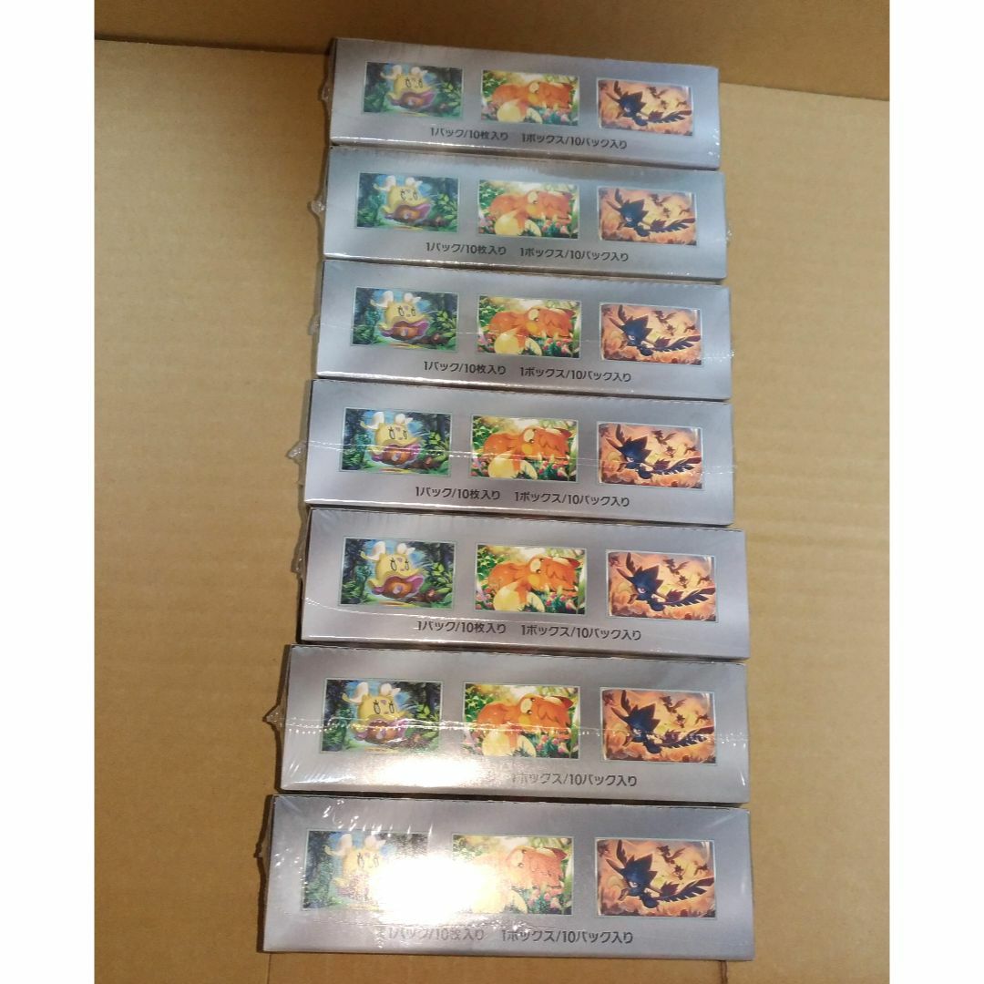 7BOX】新品未開封 ポケカ シャイニートレジャーex シュリンク付 7BOX】新品未開封 ポケカ シャイニートレジャーex シュリンク付
