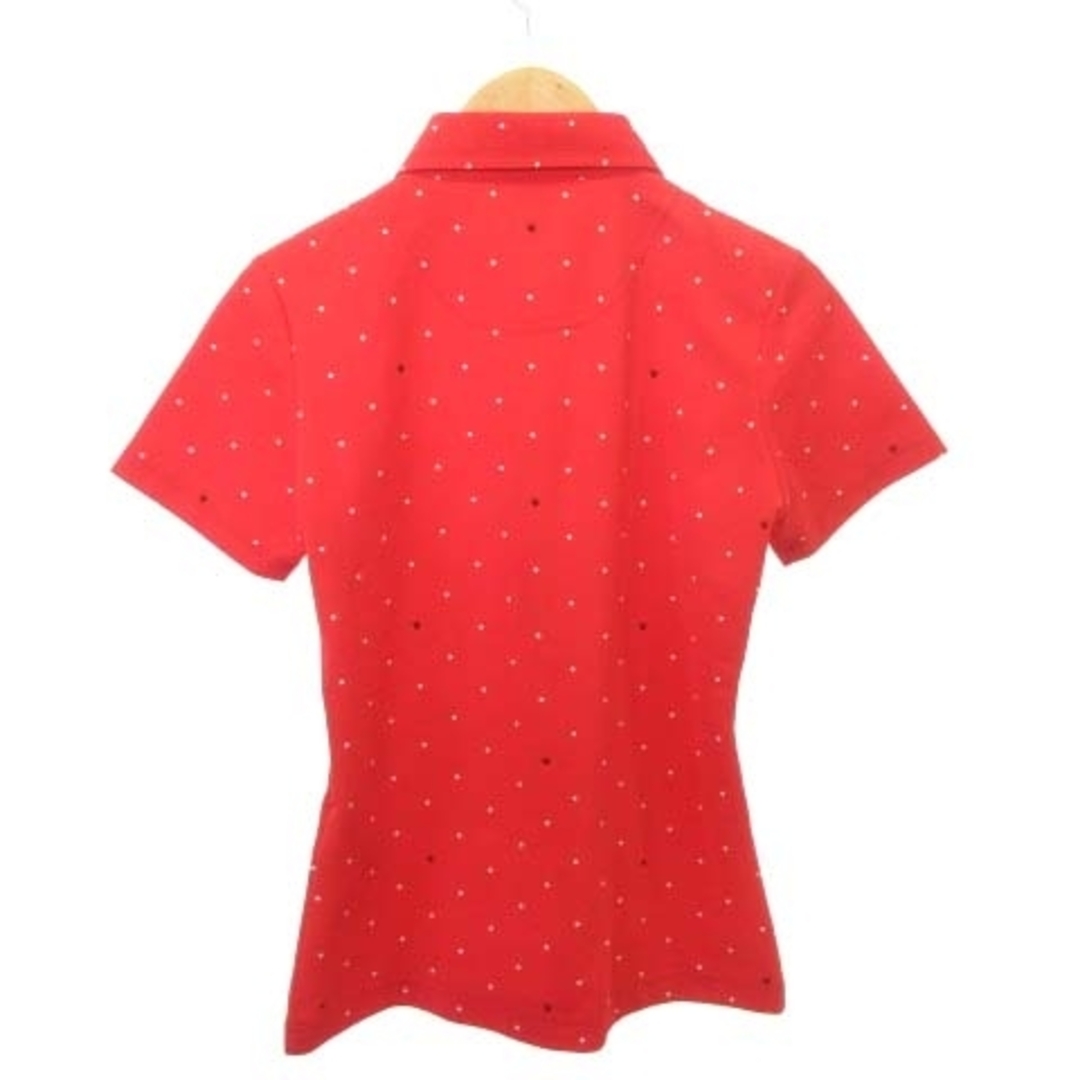 Callaway(キャロウェイ)のキャロウェイ ポロシャツ 半袖 ゴルフウエア ドット柄 薄手 Sサイズ 赤 レディースのトップス(ポロシャツ)の商品写真
