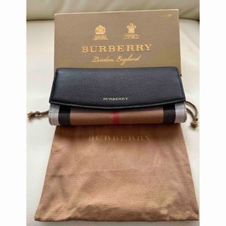 バーバリー(BURBERRY)の新品未使用 バーバリー ブリット ノバチェック×レザー 長財布(長財布)