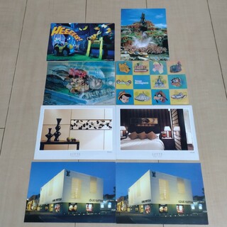 ディズニー(Disney)のポストカード8枚セット(写真/ポストカード)