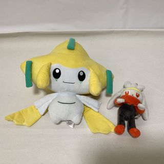 ポケモン(ポケモン)のポケモン　ジラーチ　ラビフット　ぬいぐるみ(キャラクターグッズ)