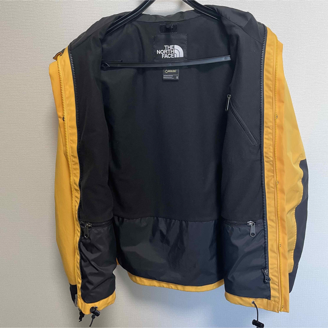 THE NORTH FACE(ザノースフェイス)のノースフェイス×ゴアテックス　イエロー　マウンテンパーカー　サイズM レディース スポーツ/アウトドアのアウトドア(登山用品)の商品写真