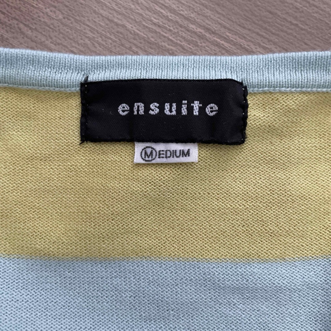 ensuite(エンスウィート)のensuite  ボーダーニット レディースのトップス(ニット/セーター)の商品写真