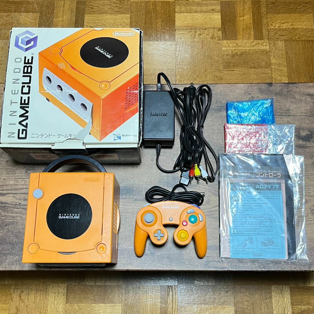 ニンテンドーゲームキューブ - ゲームキューブ GAMECUBE オレンジ 本体