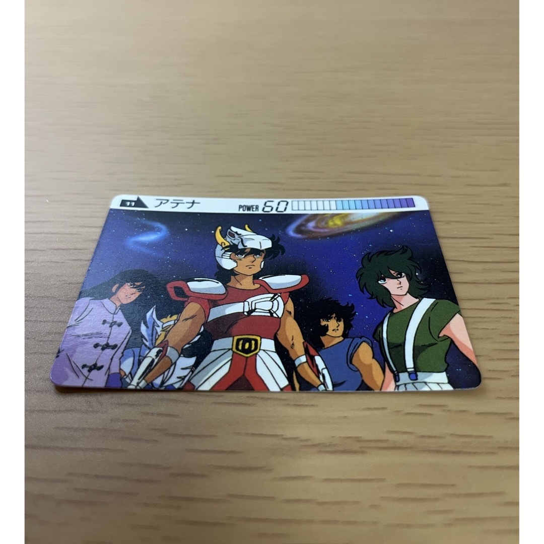 BANDAI(バンダイ)の聖闘士星矢カード1988made in Japan エンタメ/ホビーのアニメグッズ(カード)の商品写真