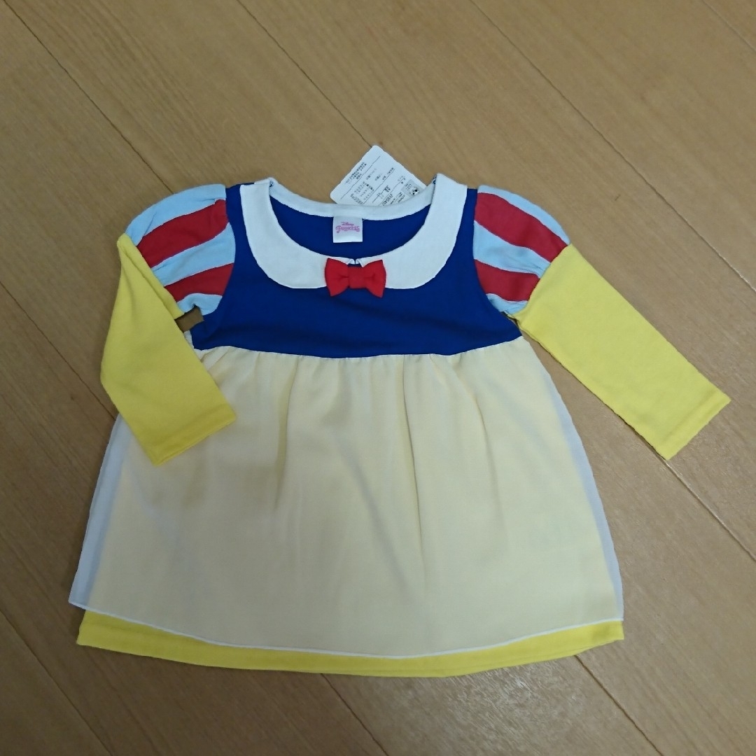 Disney(ディズニー)の白雪姫　ワンピース キッズ/ベビー/マタニティのベビー服(~85cm)(ワンピース)の商品写真