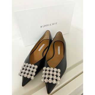 ESTNATION - ☆AQUAZZURA☆ アクアズーラ リボンフラット サイズ39の