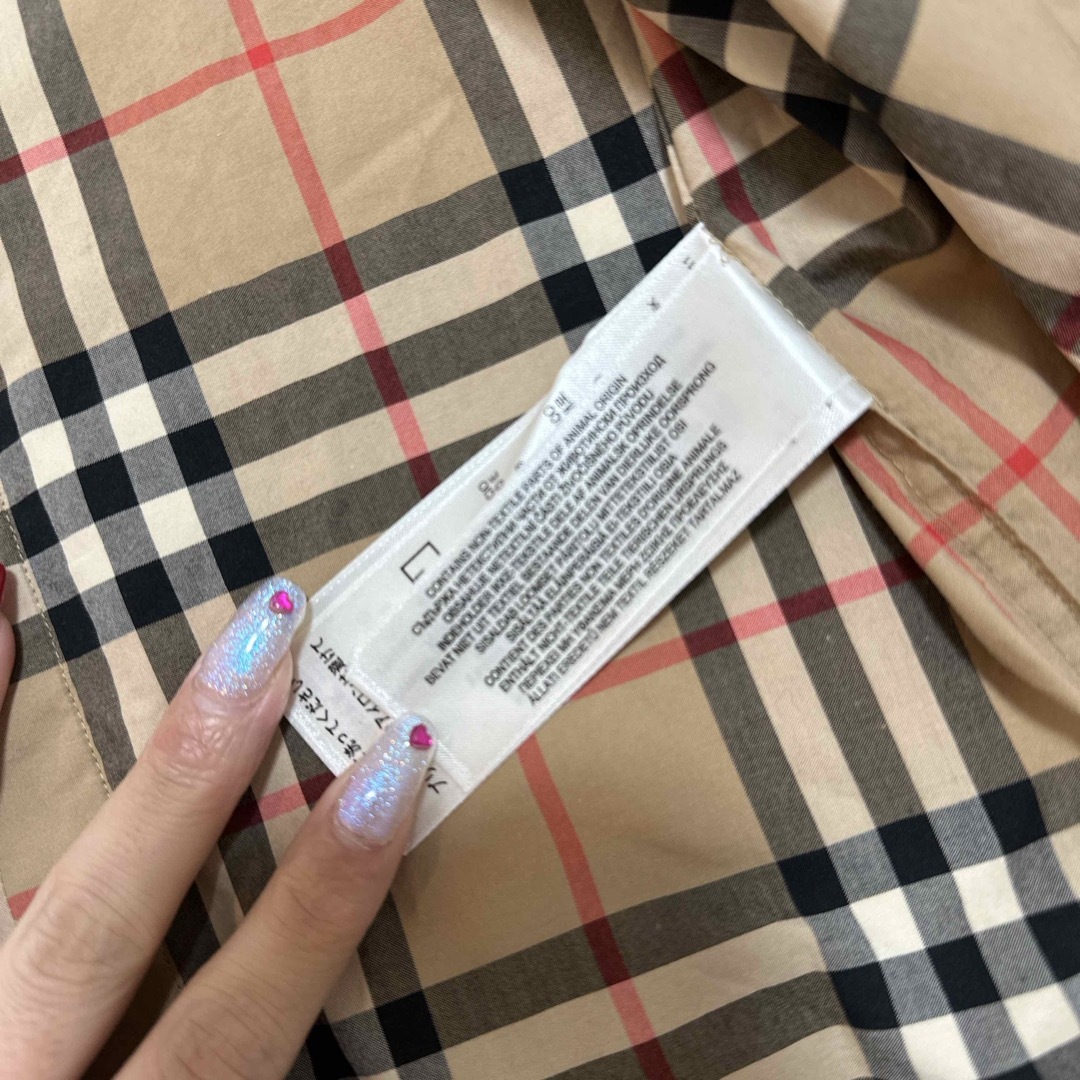 BURBERRY(バーバリー)のBURBERRY チェック柄シャツ 美品 レディースのトップス(シャツ/ブラウス(長袖/七分))の商品写真