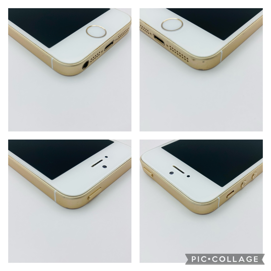 iPhone(アイフォーン)の特典３点付き　iPhone SE Gold 64GB SIMフリー 100% スマホ/家電/カメラのスマートフォン/携帯電話(スマートフォン本体)の商品写真