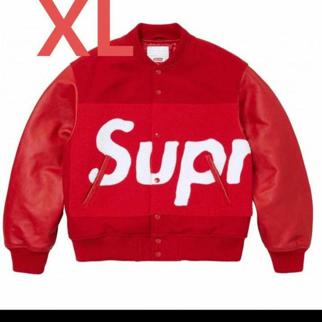 Supreme(シュプリーム)のsupreme Big Logo Chenille Varsity Jacket メンズのジャケット/アウター(スタジャン)の商品写真