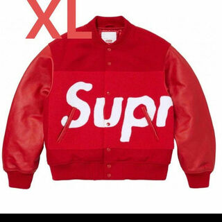 Supreme - supreme Big Logo Chenille Varsity Jacket