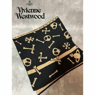 ヴィヴィアンウエストウッド(Vivienne Westwood)のVivienne westwood ヴィヴィアンウエストウッド マフラー ドクロ(マフラー/ショール)