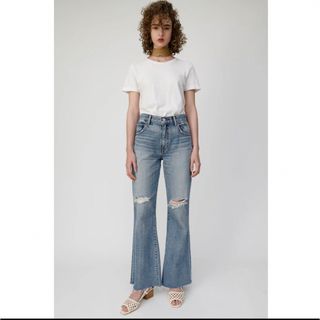 マウジー(moussy)のmoussy ハイウエストデニムパンツ(デニム/ジーンズ)