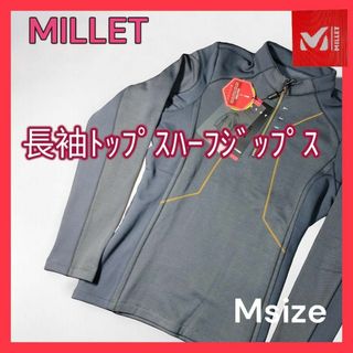 ミレー(MILLET)の【送料無料❗】MILLETミレー 男女兼用  ハーフジップ 長袖トップス 90s(シャツ/ブラウス(長袖/七分))