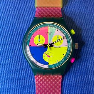 Swatch Chrono　Flash Arrow　SCL100　ジャンク(腕時計(アナログ))