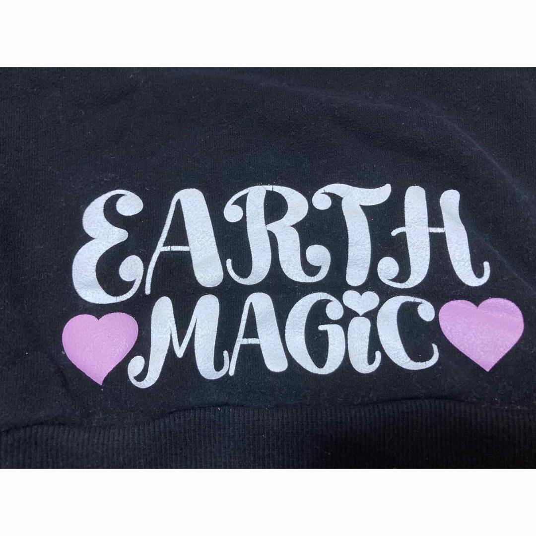 EARTHMAGIC(アースマジック)のEARTHMAGIC トレーナー 100 キッズ/ベビー/マタニティのキッズ服女の子用(90cm~)(Tシャツ/カットソー)の商品写真