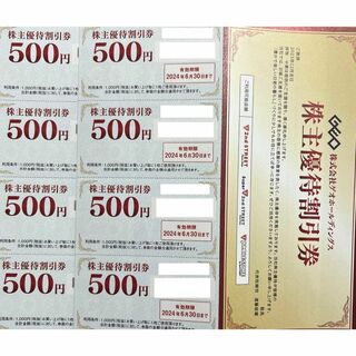 ゲオ　4000円分　株主優待券(ショッピング)