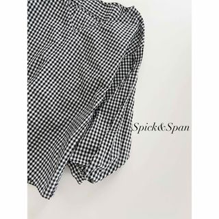 スピックアンドスパン(Spick & Span)のSpick&Span ギンガムチェックブラウス(シャツ/ブラウス(長袖/七分))