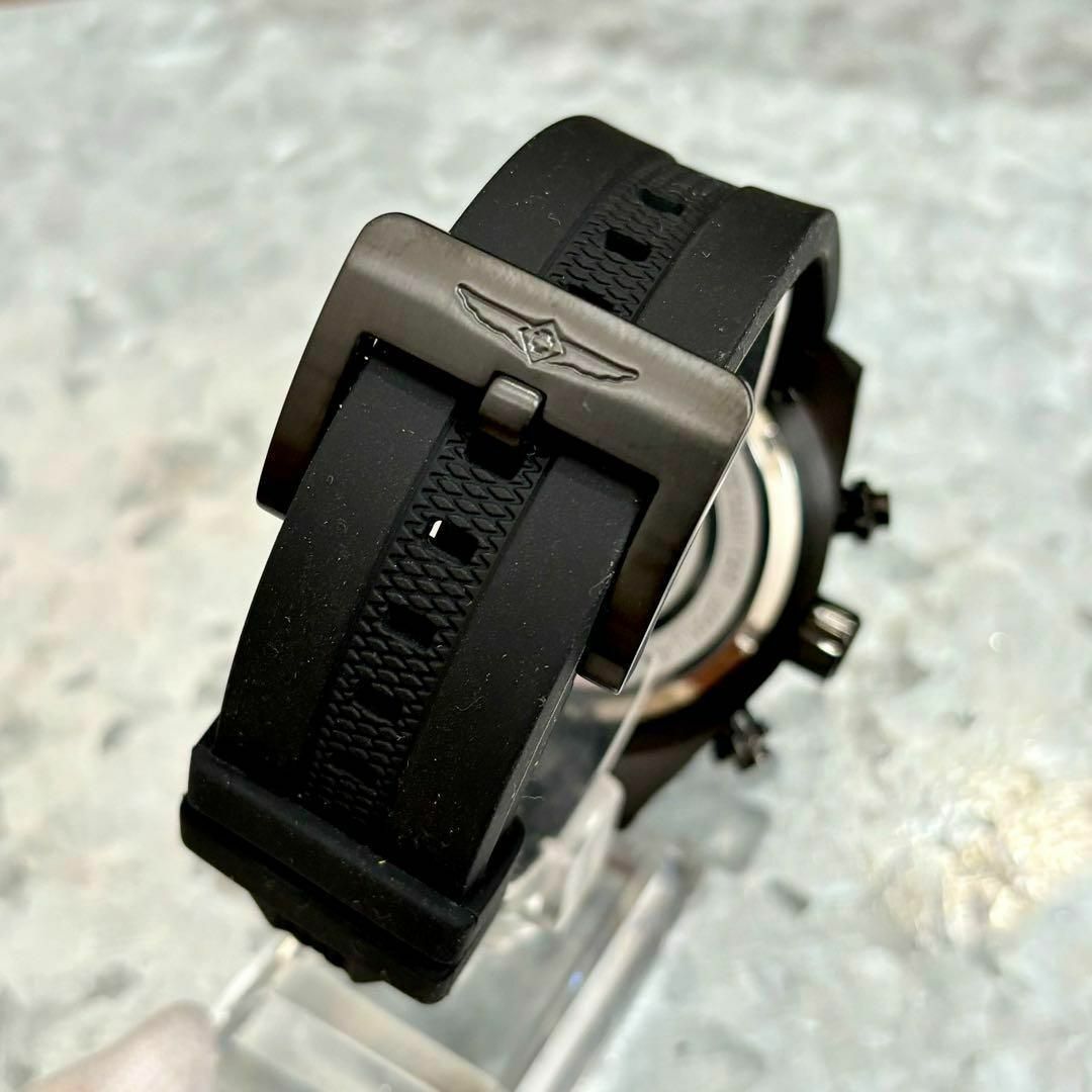 INVICTA - 新品INVICTAメンズ腕時計インビクタ ブラック シリコン50mm 