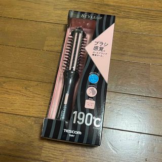 新品未開封　テスコム ロールブラシヘアーアイロン